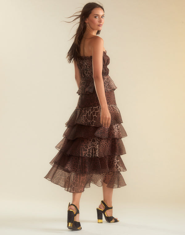 Cynthia Rowley Prim Silk Organza Skirt