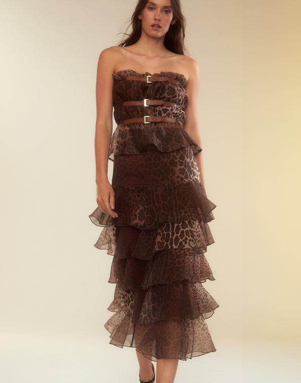 Cynthia Rowley Prim Silk Organza Skirt