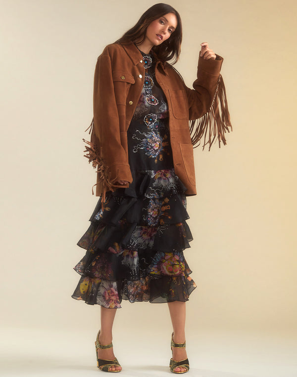 Cynthia Rowley Prim Silk Organza Skirt