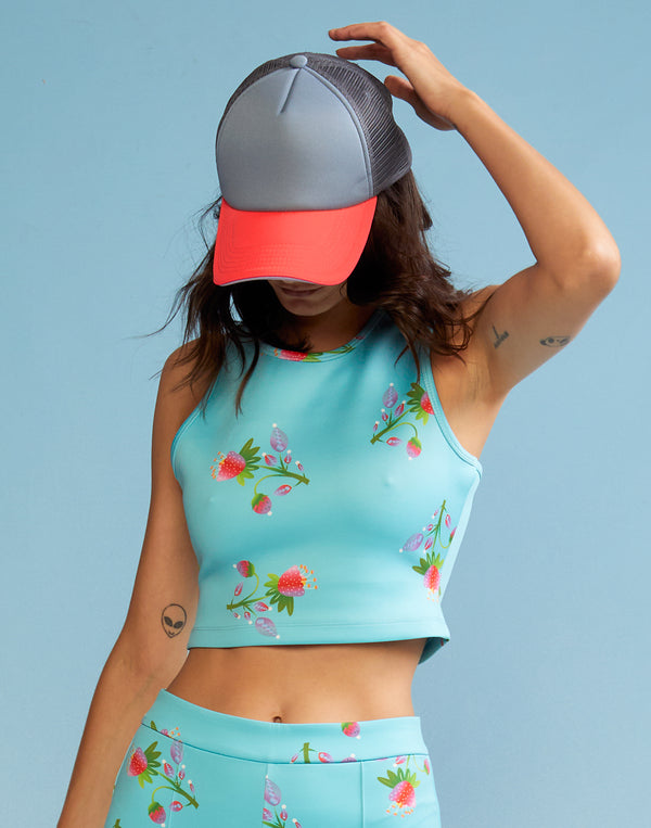 Cynthia Rowley Racer Bonded Tank