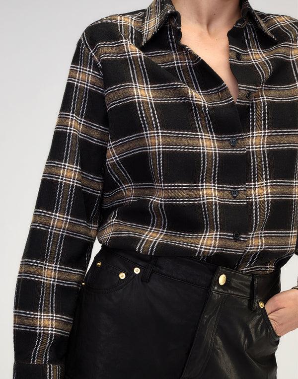 Cynthia Rowley Rocky Flannel Shirt