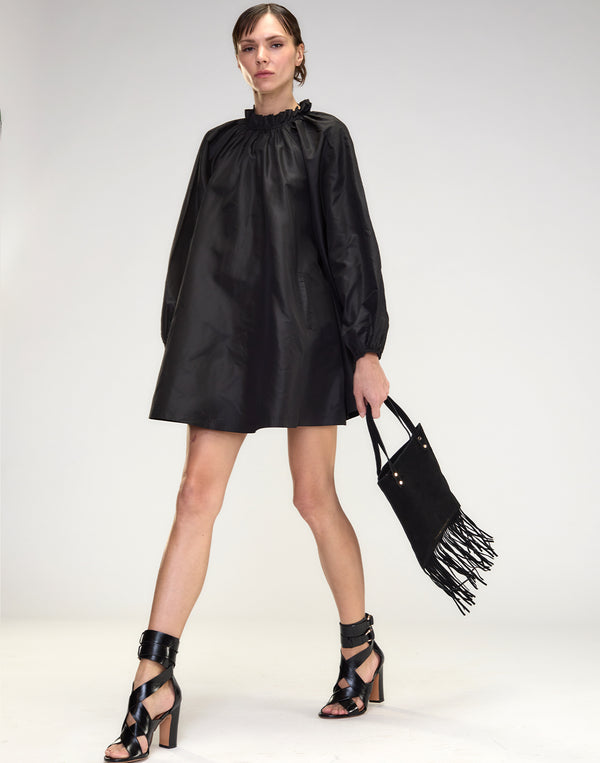 cynthia rowley Second Nature Silk Taffeta Dress