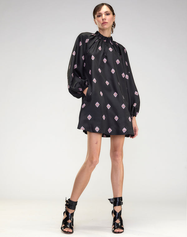 cynthia rowley Second Nature Silk Taffeta Dress