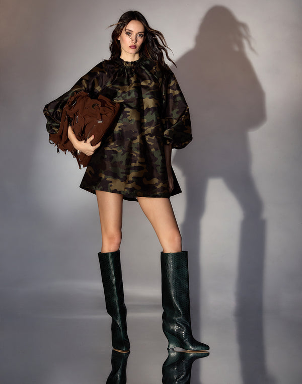 Cynthia Rowley Second Nature Silk Taffeta Dress