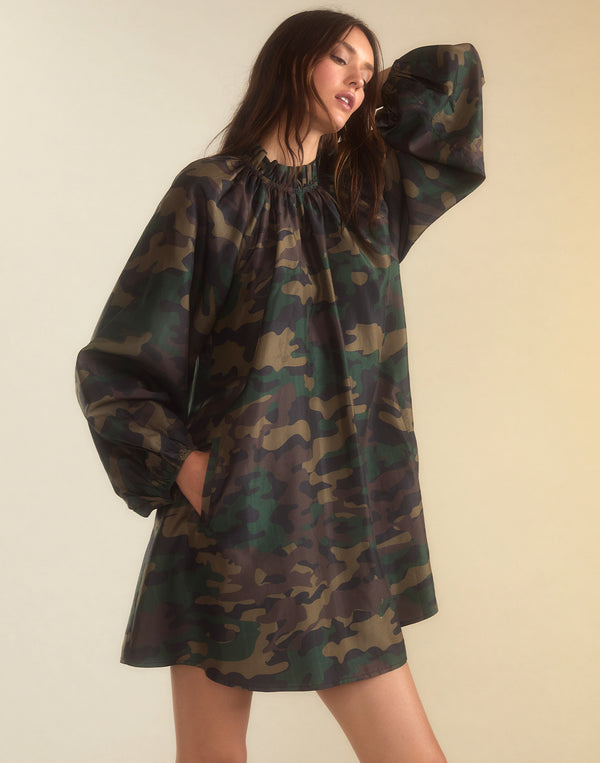 Cynthia Rowley Second Nature Silk Taffeta Dress