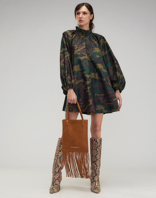 cynthia rowley Second Nature Silk Taffeta Dress