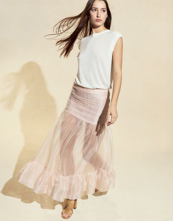 cynthia rowley Serafina Silk Skirt