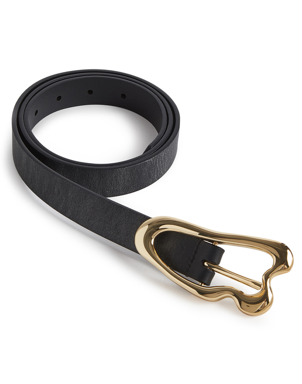 cynthia rowley Signature Thin Buckle Belt
