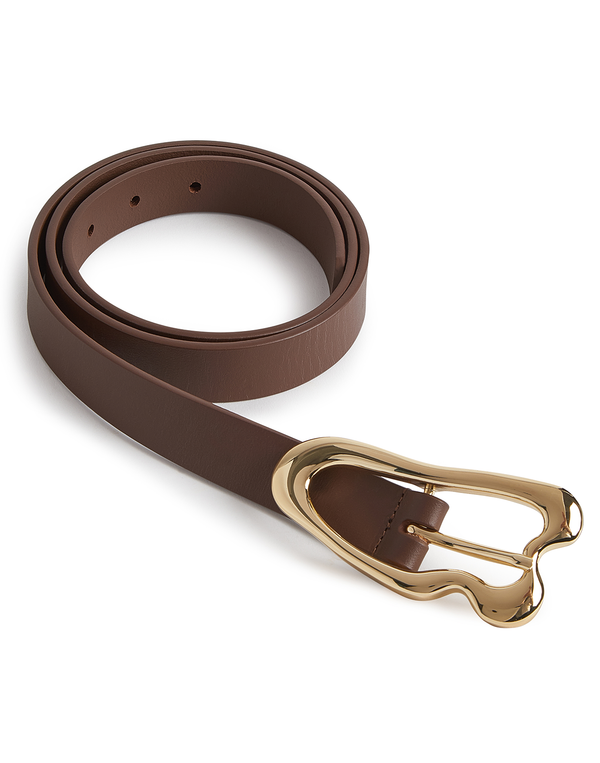 cynthia rowley Signature Thin Buckle Belt