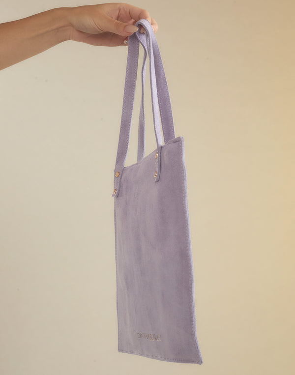Cynthia Rowley Sleek Suede Tote