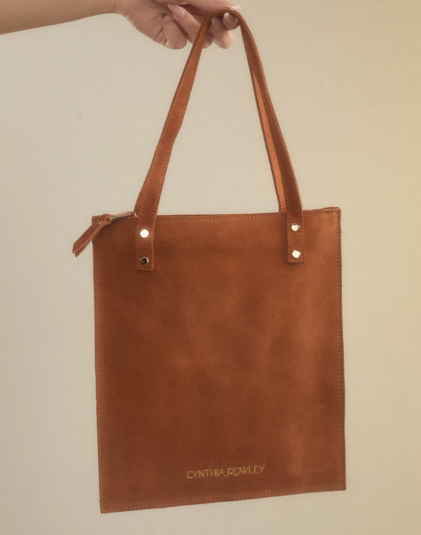 Cynthia Rowley Sleek Suede Tote