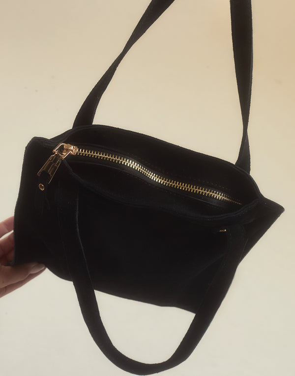 Cynthia Rowley Sleek Suede Tote