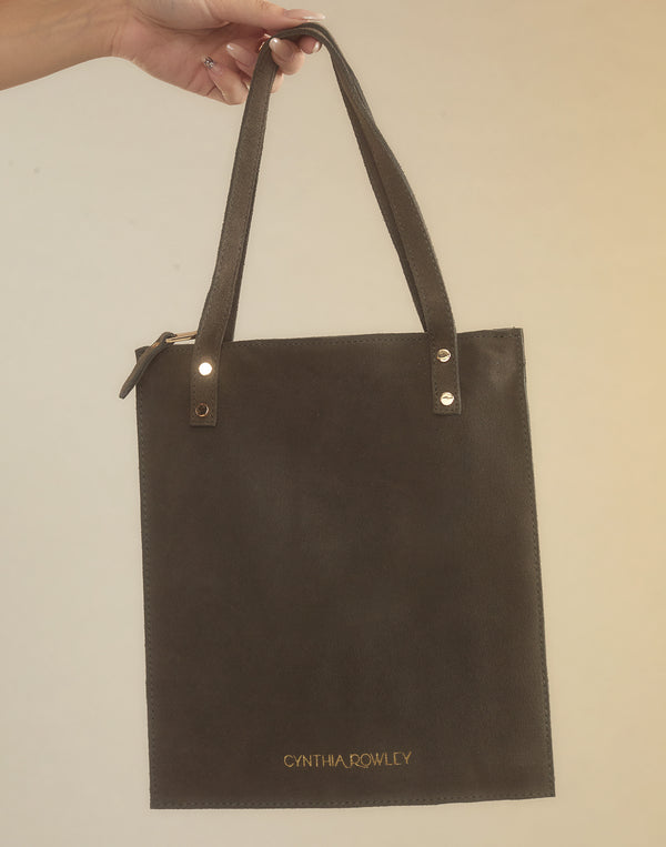 Cynthia Rowley Sleek Suede Tote