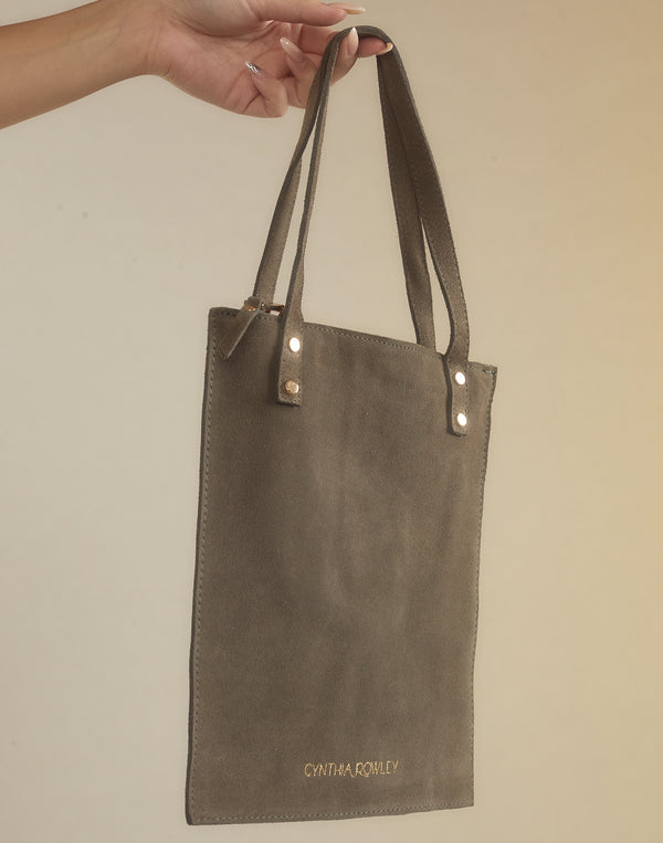 Cynthia Rowley Sleek Suede Tote