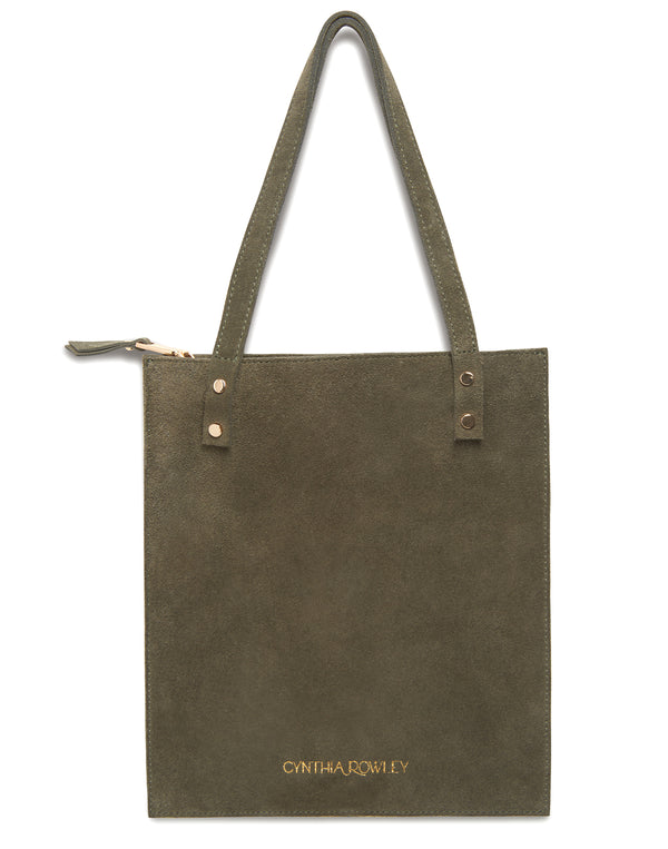 cynthia rowley Sleek Suede Tote