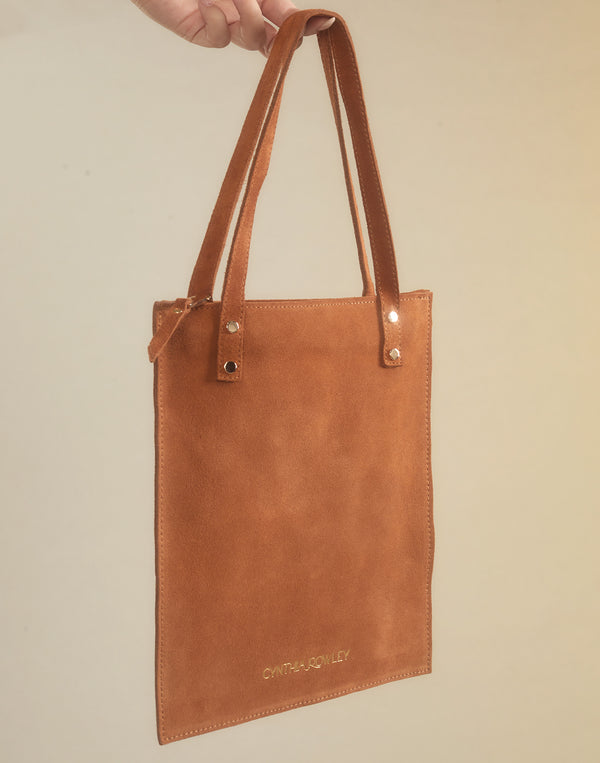 Cynthia Rowley Sleek Suede Tote
