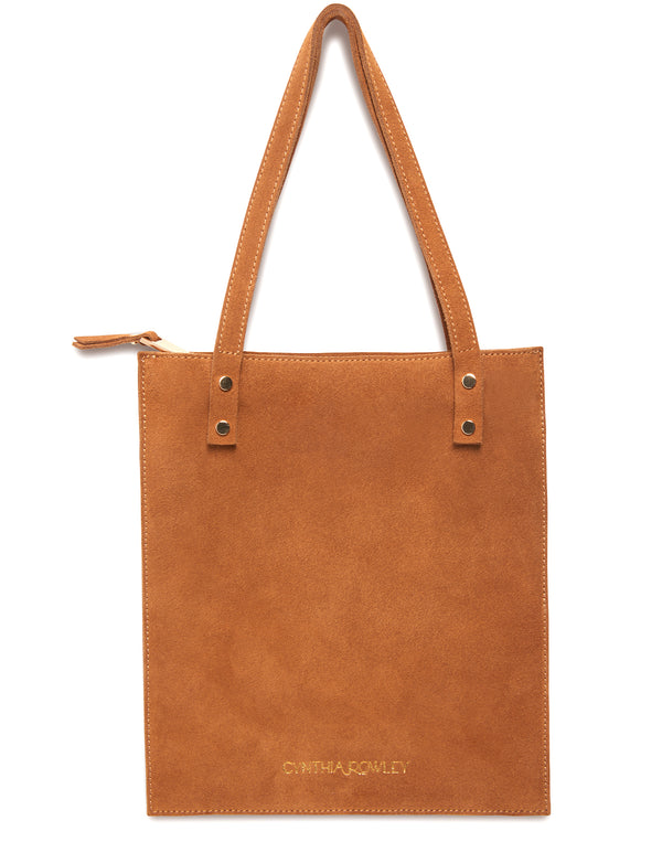 cynthia rowley Sleek Suede Tote