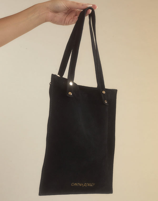 Cynthia Rowley Sleek Suede Tote