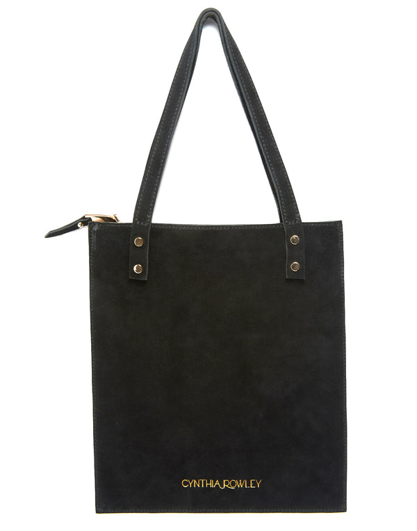 cynthia rowley Sleek Suede Tote