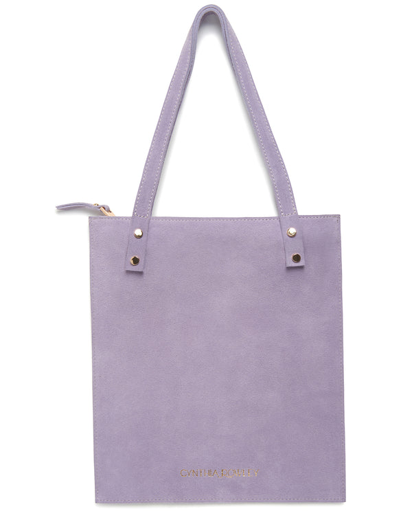 cynthia rowley Sleek Suede Tote