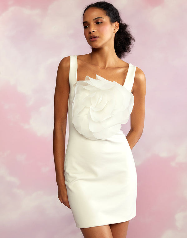 Cynthia Rowley Sofia Organza Flower Dress