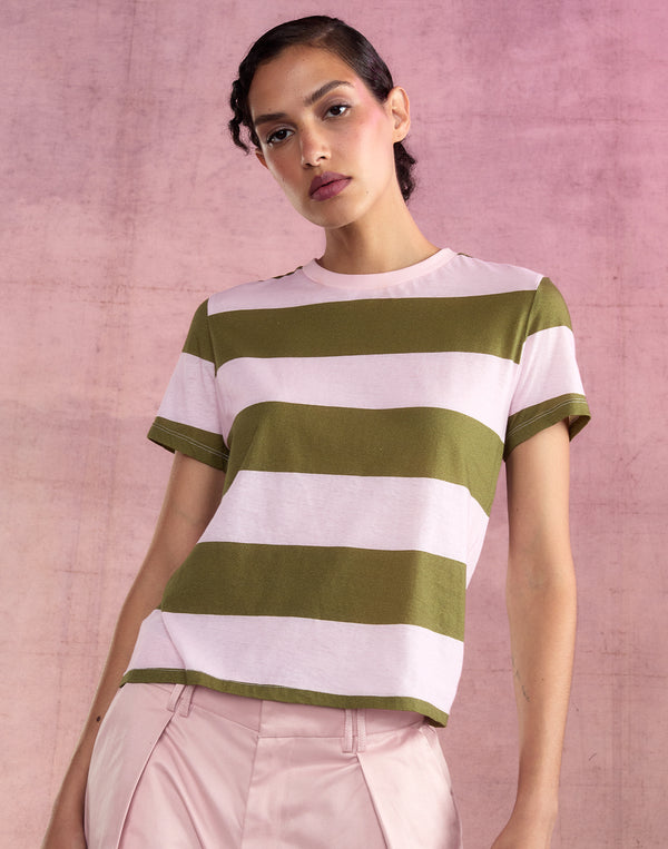 cynthia rowley Stripe Tee