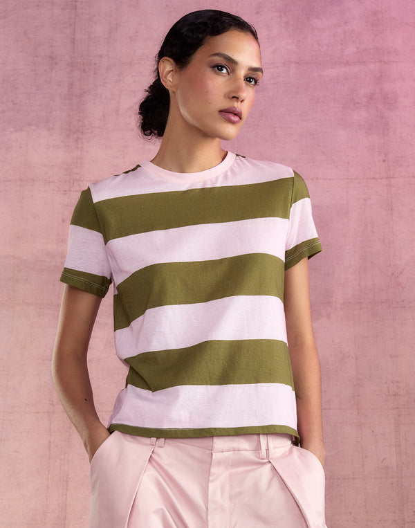 Cynthia Rowley Stripe Tee