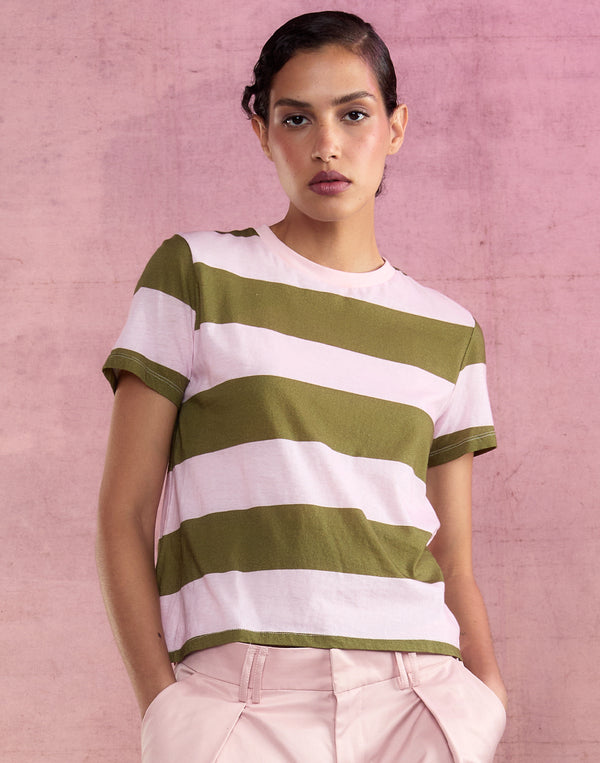 Cynthia Rowley Stripe Tee