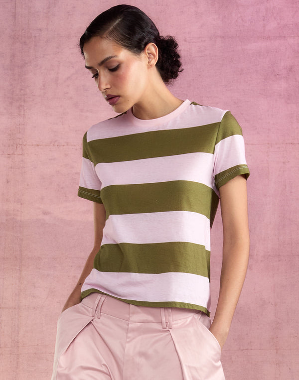 Cynthia Rowley Stripe Tee