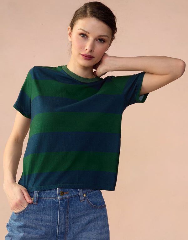 Cynthia Rowley Striped Tee