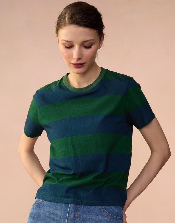 Cynthia Rowley Striped Tee