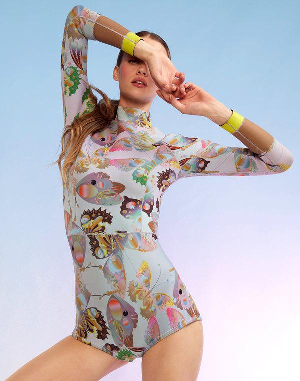 cynthia rowley Sunrise Butterfly Wetsuit