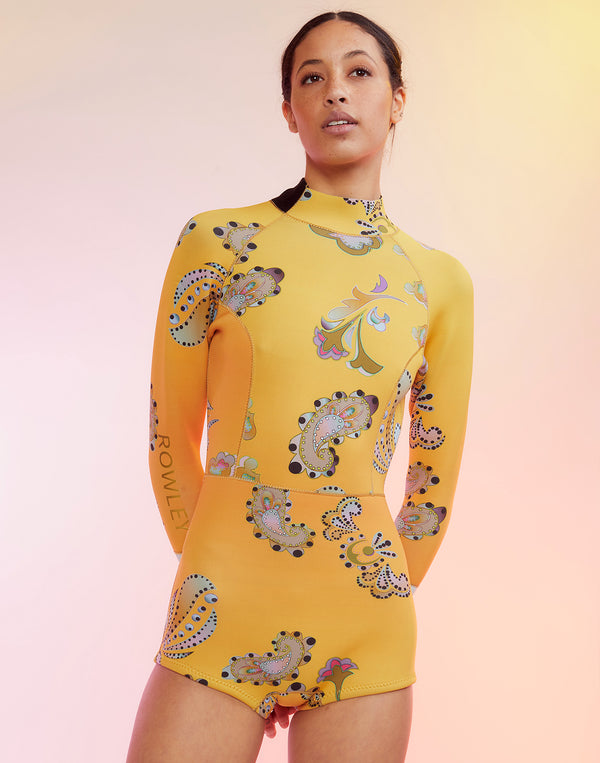 Cynthia Rowley Sunrise Paisley Wetsuit