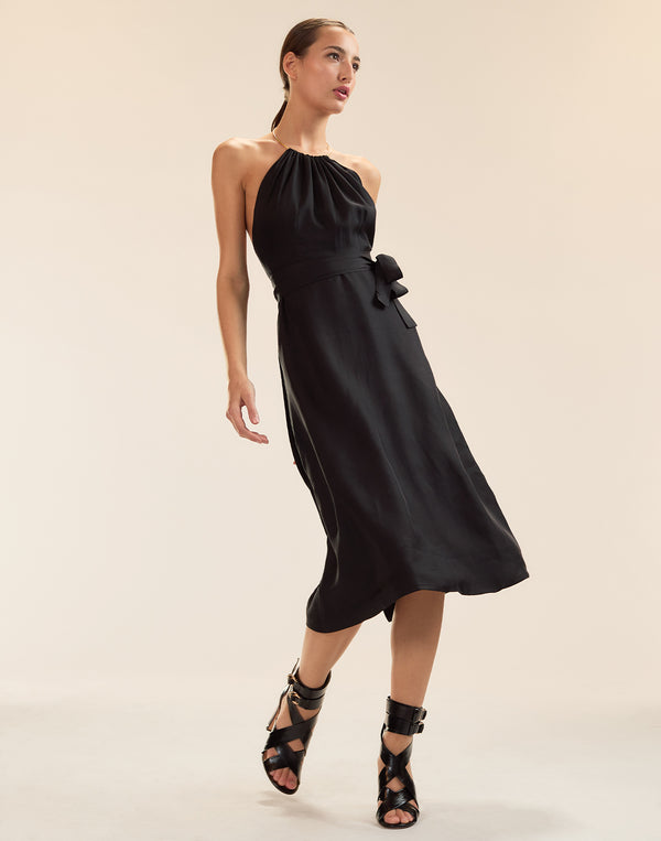 cynthia rowley Talita Silk Wrap Dress