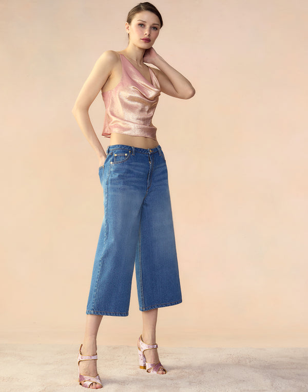 Cynthia Rowley Tommy Denim Capri