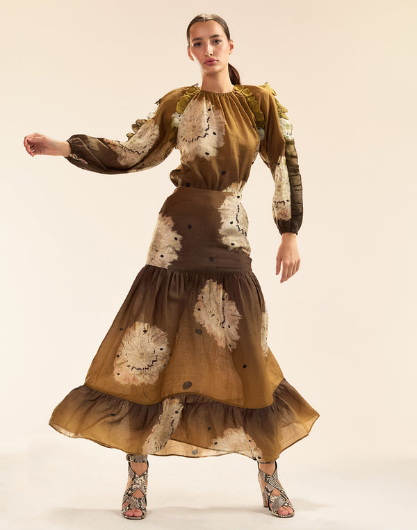 Cynthia Rowley Umbria Ramie Skirt