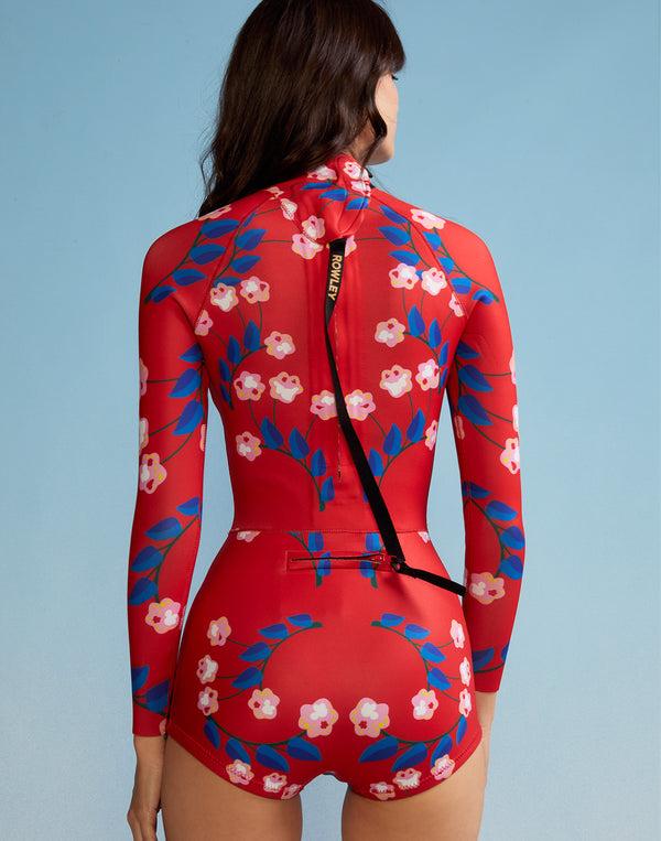 Cynthia Rowley Vine Floral Wetsuit
