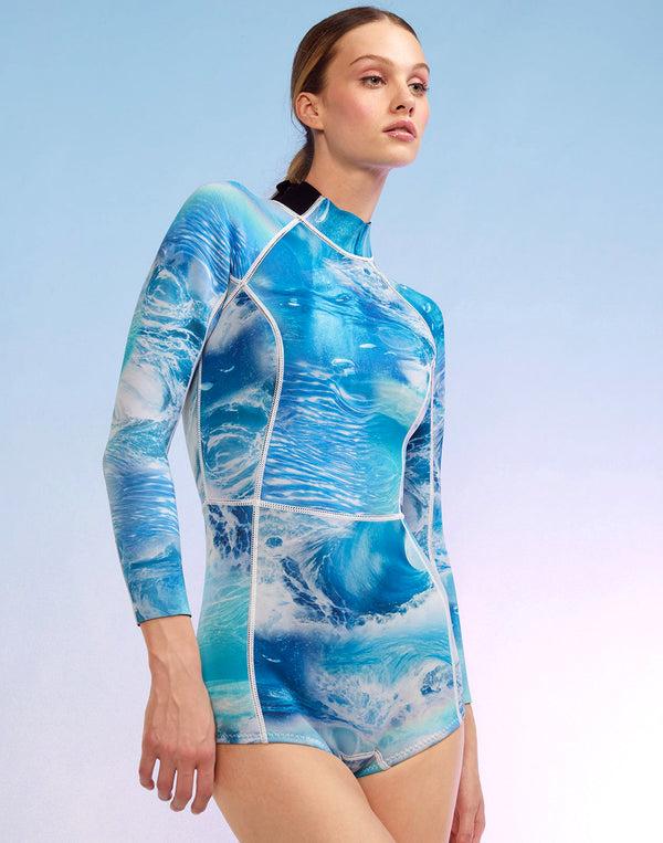 Cynthia Rowley Watercamo Wetsuit