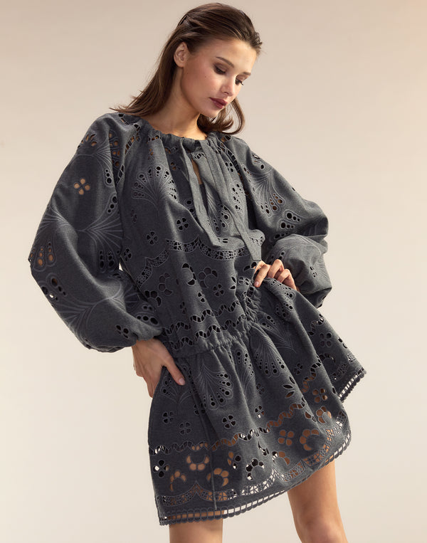 Cynthia Rowley Wellesley Embroidered Dress