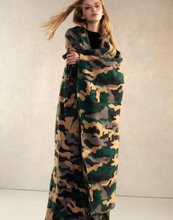 Cynthia Rowley Wool Cashmere Blanket Wrap