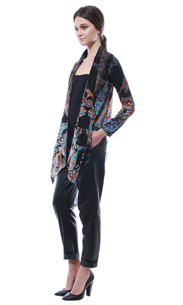 Cynthia Vincent Dip Dye Drape Top