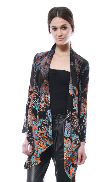 cynthia vincent Dip Dye Drape Top