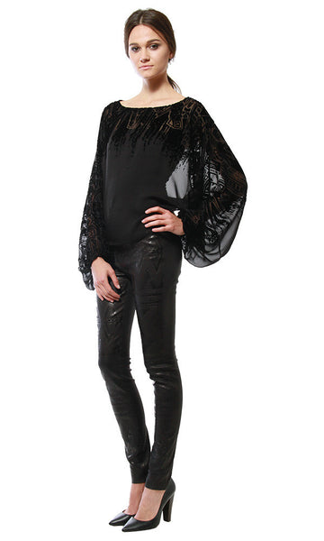 Cynthia Vincent DOLMAN BLOUSE
