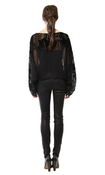 Cynthia Vincent DOLMAN BLOUSE