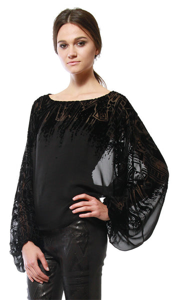 cynthia vincent DOLMAN BLOUSE