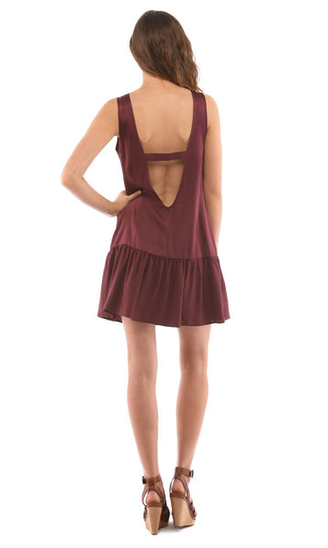 Cynthia Vincent DROP WAIST EMBELLISHED SHIFT DRESS