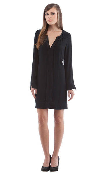 Cynthia Vincent Epaulette Shift Dress