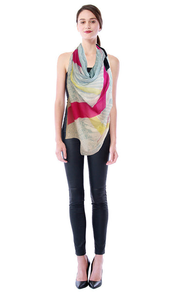 Cynthia Vincent PATCHWORK DISCO SCARF