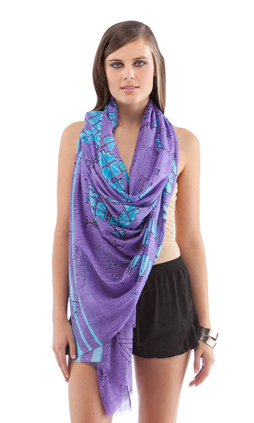 cynthia vincent TRIBAL RUG SCARF