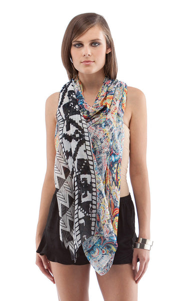 cynthia vincent INDIAN PAISLEY SCARF Indian Paislet